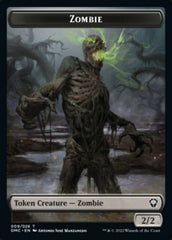 Soldier // Zombie Double-sided Token [Dominaria United Tokens] MTG Single Magic: The Gathering  | Multizone: Comics And Games