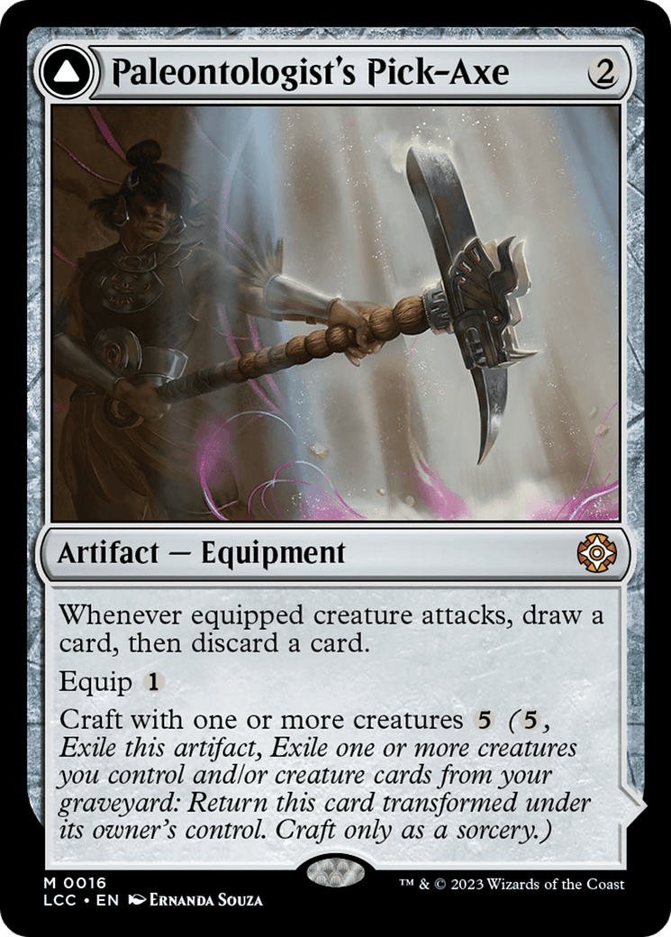 Paleontologist's Pick-Axe [The Lost Caverns of Ixalan Commander] MTG Single Magic: The Gathering  | Multizone: Comics And Games