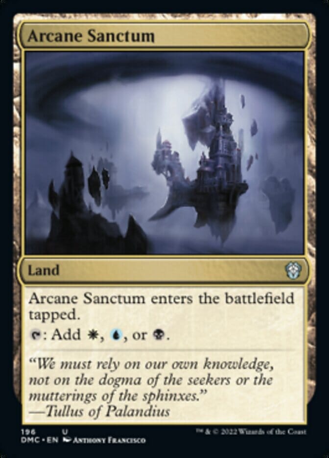 Arcane Sanctum [Dominaria United Commander] MTG Single Magic: The Gathering  | Multizone: Comics And Games