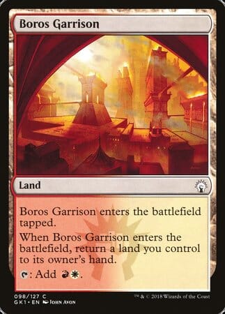 Boros Garrison [GRN Guild Kit] MTG Single Magic: The Gathering  | Multizone: Comics And Games