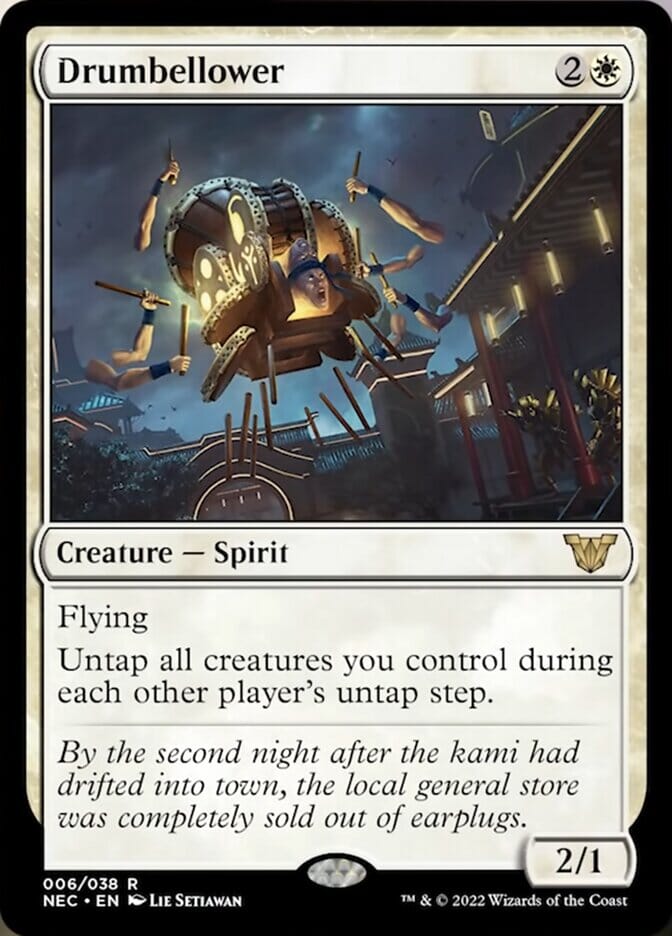 Drumbellower [Kamigawa: Neon Dynasty Commander] MTG Single Magic: The Gathering  | Multizone: Comics And Games