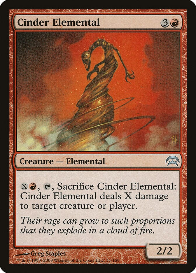 Cinder Elemental [Planechase] MTG Single Magic: The Gathering  | Multizone: Comics And Games