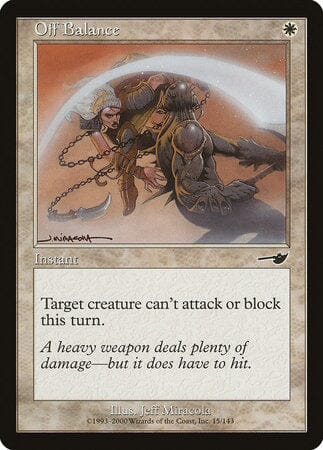 Off Balance [Nemesis] MTG Single Magic: The Gathering  | Multizone: Comics And Games