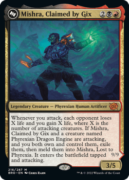 Mishra, Claimed by Gix [The Brothers' War] MTG Single Magic: The Gathering  | Multizone: Comics And Games