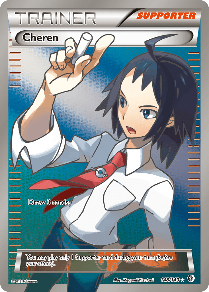 Cheren (148/149) [Black & White: Boundaries Crossed] Pokemon Single Pokémon  | Multizone: Comics And Games