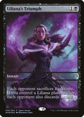 Liliana's Triumph [War of the Spark Promos] MTG Single Magic: The Gathering  | Multizone: Comics And Games
