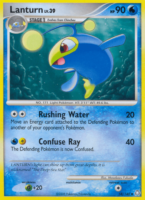 Lanturn (58/146) [Diamond & Pearl: Legends Awakened] Pokemon Single Pokémon  | Multizone: Comics And Games
