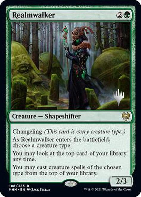 Realmwalker (Promo Pack) [Kaldheim Promo Pack] MTG Single Magic: The Gathering  | Multizone: Comics And Games