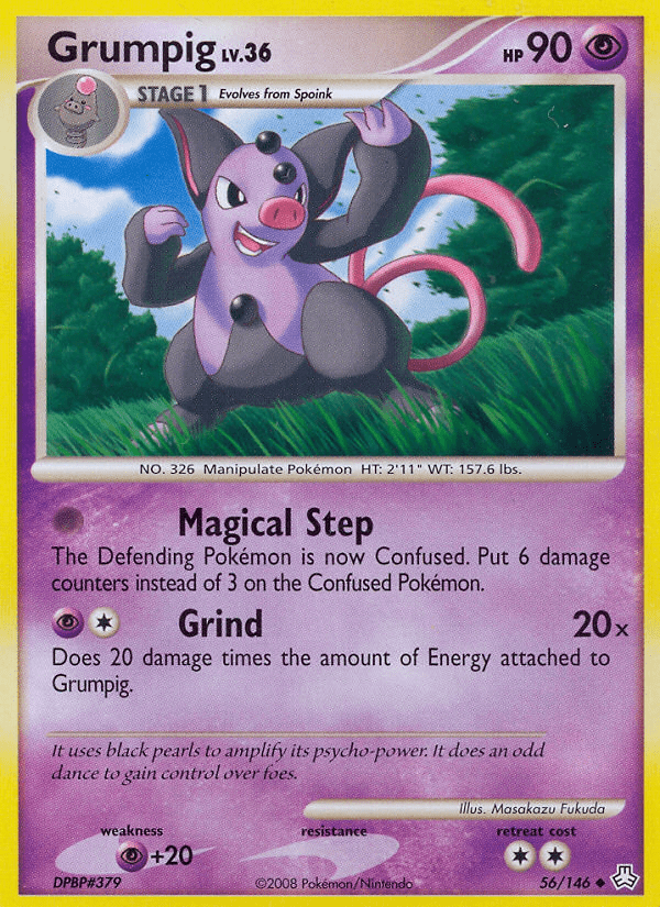 Grumpig (56/146) [Diamond & Pearl: Legends Awakened] Pokemon Single Pokémon  | Multizone: Comics And Games