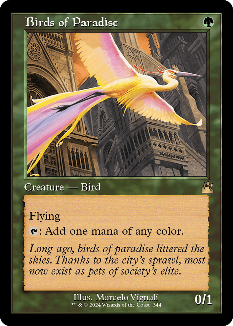 Birds of Paradise (Retro) [Ravnica Remastered] MTG Single Magic: The Gathering  | Multizone: Comics And Games