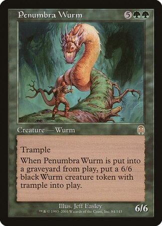 Penumbra Wurm [Apocalypse] MTG Single Magic: The Gathering  | Multizone: Comics And Games