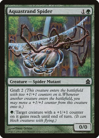 Aquastrand Spider [Commander 2011] MTG Single Magic: The Gathering  | Multizone: Comics And Games