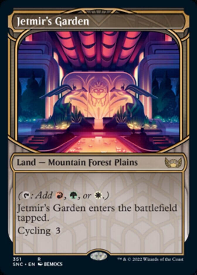Jetmir's Garden (Showcase Skyscraper) [Streets of New Capenna] MTG Single Magic: The Gathering  | Multizone: Comics And Games
