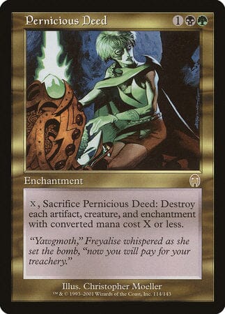 Pernicious Deed [Apocalypse] MTG Single Magic: The Gathering  | Multizone: Comics And Games