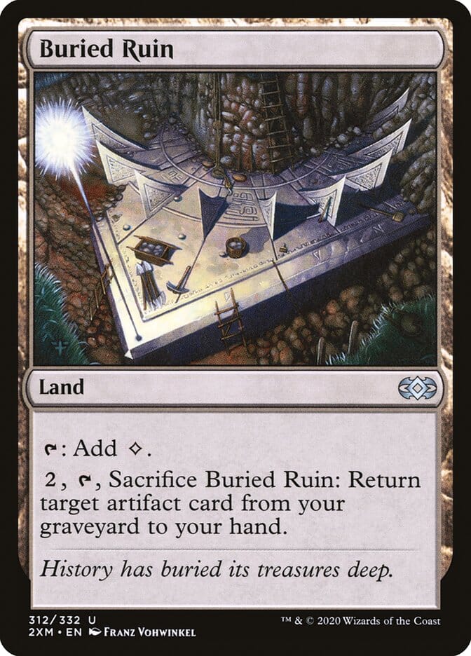 Buried Ruin [Double Masters] MTG Single Magic: The Gathering  | Multizone: Comics And Games