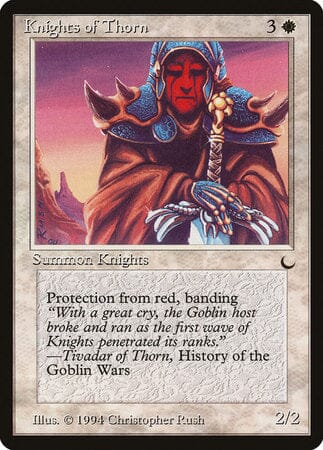 Knights of Thorn [The Dark] MTG Single Magic: The Gathering  | Multizone: Comics And Games