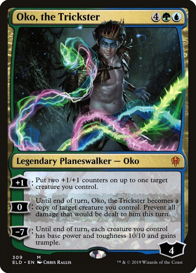 Oko, the Trickster [Throne of Eldraine] MTG Single Magic: The Gathering  | Multizone: Comics And Games