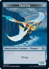 Thopter (008) // Wurm (030) Double-sided Token [Double Masters Tokens] MTG Single Magic: The Gathering  | Multizone: Comics And Games