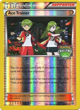 Ace Trainer (69/98) (International Challenge Promo Staff) [XY: Ancient Origins] Pokemon Single Pokémon  | Multizone: Comics And Games