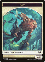 Cat // Zombie Double-Sided Token [Commander 2015 Tokens] MTG Single Magic: The Gathering  | Multizone: Comics And Games