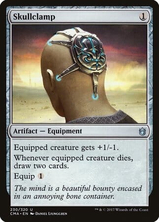 Skullclamp [Commander Anthology] MTG Single Magic: The Gathering  | Multizone: Comics And Games