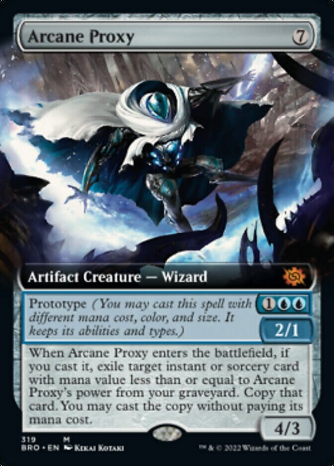 Arcane Proxy (Extended Art) [The Brothers' War] MTG Single Magic: The Gathering  | Multizone: Comics And Games