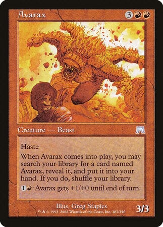 Avarax [Onslaught] MTG Single Magic: The Gathering  | Multizone: Comics And Games