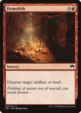 Demolish [Magic Origins] MTG Single Magic: The Gathering  | Multizone: Comics And Games