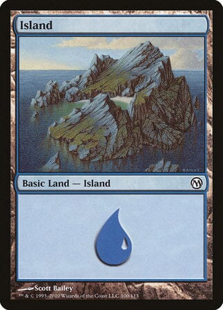Island (100) [Duels of the Planeswalkers] MTG Single Magic: The Gathering  | Multizone: Comics And Games