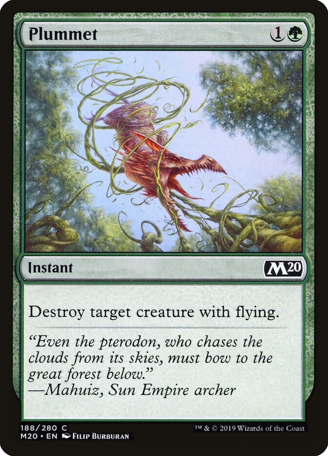 Plummet [Core Set 2020] MTG Single Magic: The Gathering  | Multizone: Comics And Games