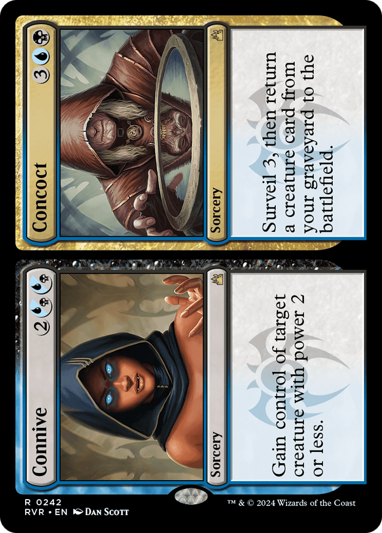 Connive // Concoct [Ravnica Remastered] MTG Single Magic: The Gathering  | Multizone: Comics And Games