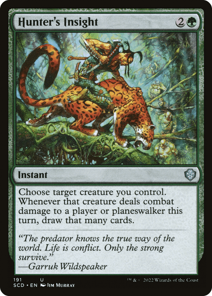 Hunter's Insight [Starter Commander Decks] MTG Single Magic: The Gathering  | Multizone: Comics And Games