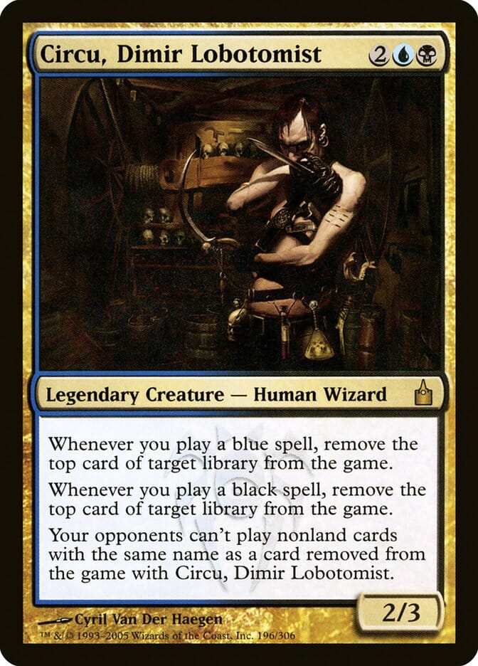 Circu, Dimir Lobotomist [Ravnica: City of Guilds] MTG Single Magic: The Gathering  | Multizone: Comics And Games