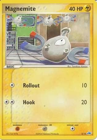 Magnemite (4/10) [EX: Trainer Kit - Latios] Pokemon Single Pokémon  | Multizone: Comics And Games