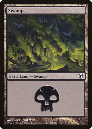 Swamp (241) [Scars of Mirrodin] MTG Single Magic: The Gathering  | Multizone: Comics And Games