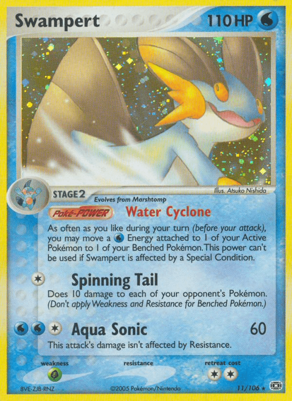 Swampert (11/106) [EX: Emerald] Pokemon Single Pokémon  | Multizone: Comics And Games