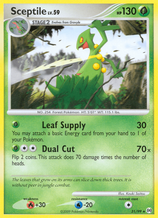 Sceptile (31/99) [Platinum: Arceus] Pokemon Single Pokémon  | Multizone: Comics And Games