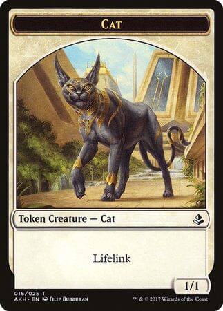 Cat Token [Amonkhet Tokens] MTG Single Magic: The Gathering  | Multizone: Comics And Games