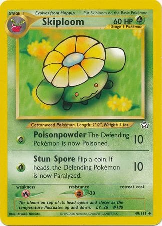 Skiploom (49/111) [Neo Genesis Unlimited] Pokemon Single Pokémon  | Multizone: Comics And Games
