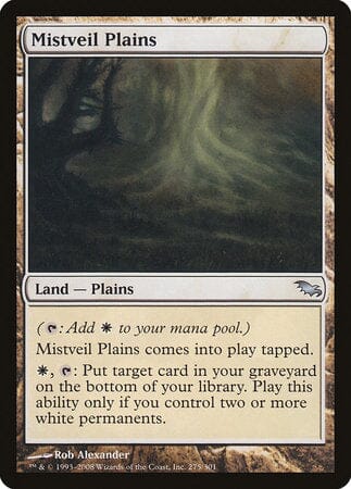 Mistveil Plains [Shadowmoor] MTG Single Magic: The Gathering  | Multizone: Comics And Games