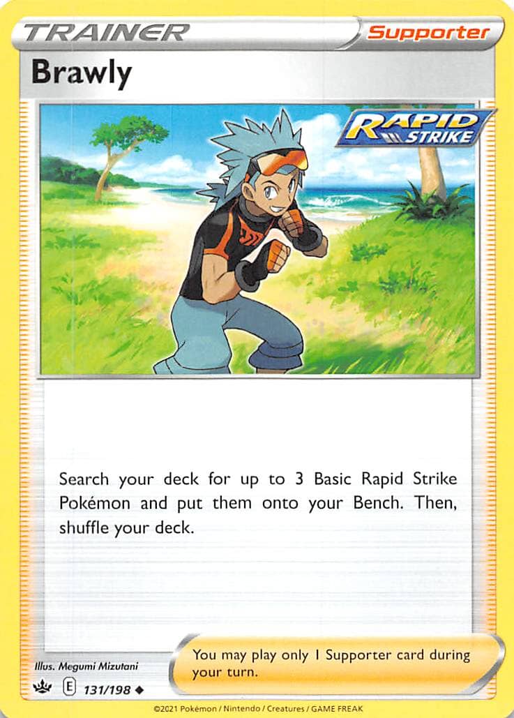 Brawly (131/198) [Sword & Shield: Chilling Reign] Pokemon Single Pokémon  | Multizone: Comics And Games