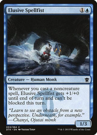 Elusive Spellfist [Dragons of Tarkir] MTG Single Magic: The Gathering  | Multizone: Comics And Games