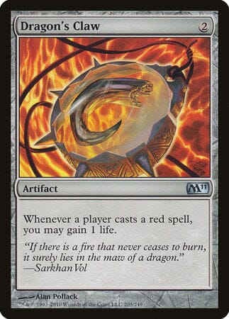 Dragon's Claw [Magic 2011] MTG Single Magic: The Gathering  | Multizone: Comics And Games