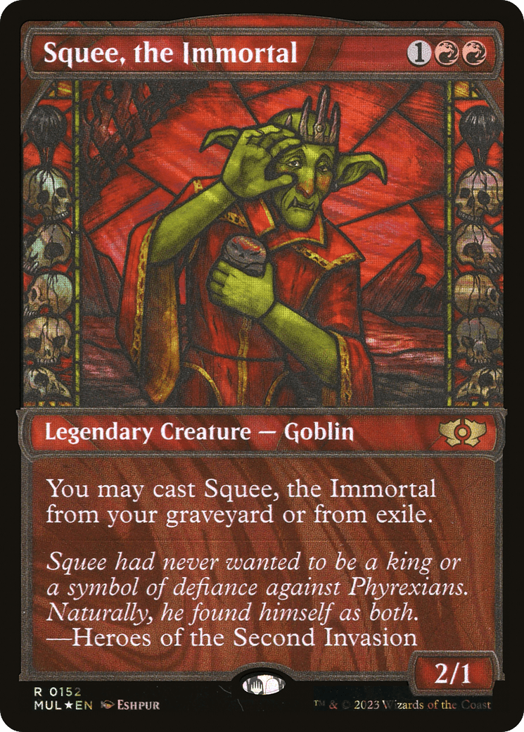 Squee, the Immortal (Halo Foil) [Multiverse Legends] MTG Single Magic: The Gathering  | Multizone: Comics And Games