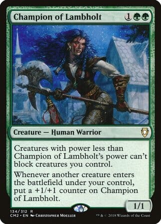 Champion of Lambholt [Commander Anthology Volume II] MTG Single Magic: The Gathering  | Multizone: Comics And Games