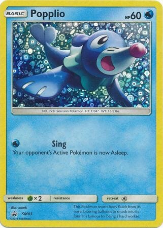 Popplio (SM03) (General Mills Promo) [Sun & Moon: Black Star Promos] Pokemon Single Pokémon  | Multizone: Comics And Games