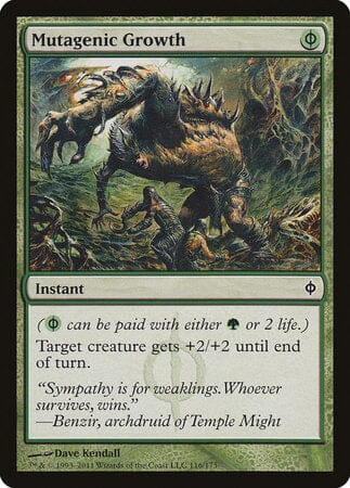 Mutagenic Growth [New Phyrexia] MTG Single Magic: The Gathering  | Multizone: Comics And Games