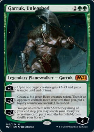 Garruk, Unleashed [Core Set 2021] MTG Single Magic: The Gathering  | Multizone: Comics And Games