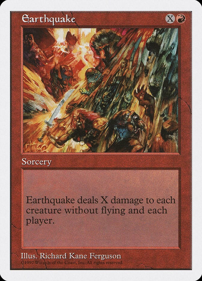 Earthquake [Fifth Edition] MTG Single Magic: The Gathering  | Multizone: Comics And Games