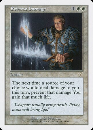 Reverse Damage [Seventh Edition] MTG Single Magic: The Gathering  | Multizone: Comics And Games